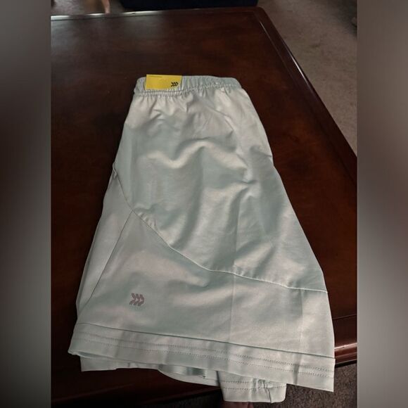 All in Motion Men's Mint 8.5''Athletic Drawstring Performance Mesh Shorts NWT M - Picture 3 of 7